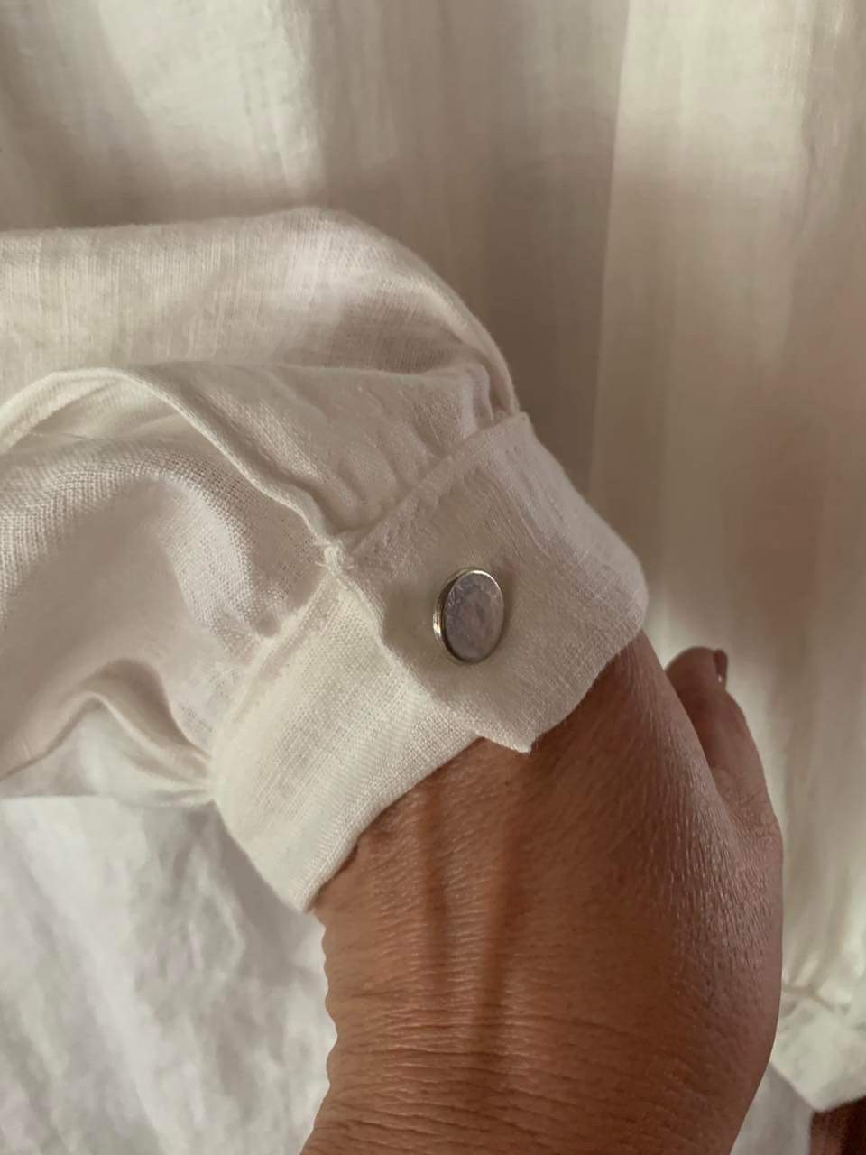 Men's Linen Colonial Shirt - Image 2