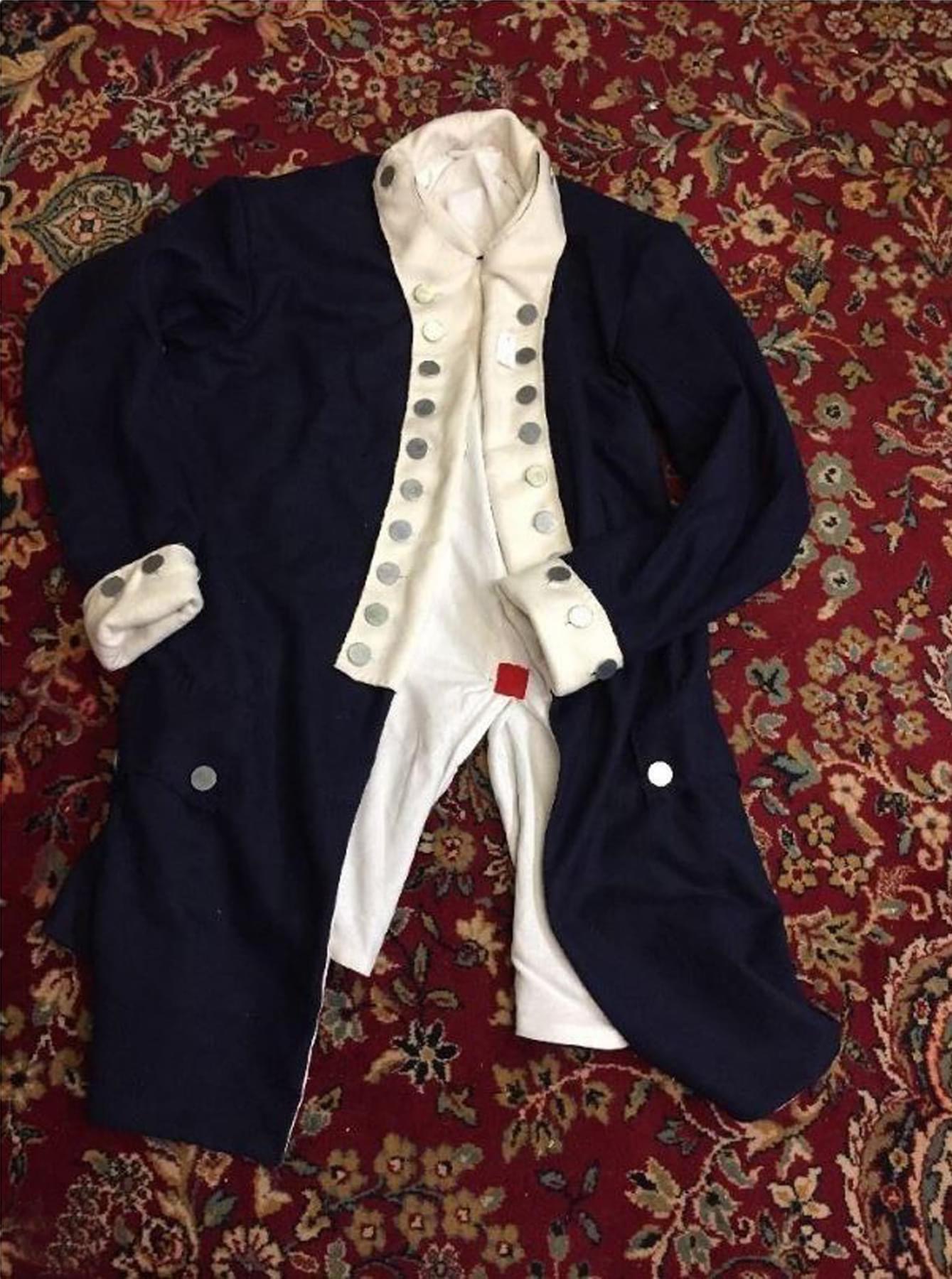 Late Revolutionary War Regimental Coat