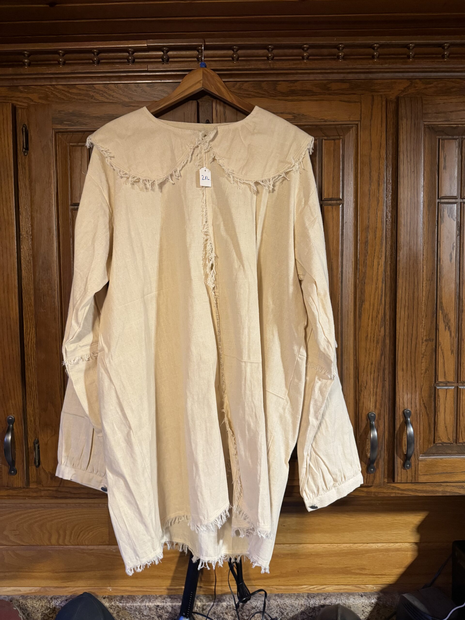 18th Century Linen Hunting Shirt for Revolutionary War