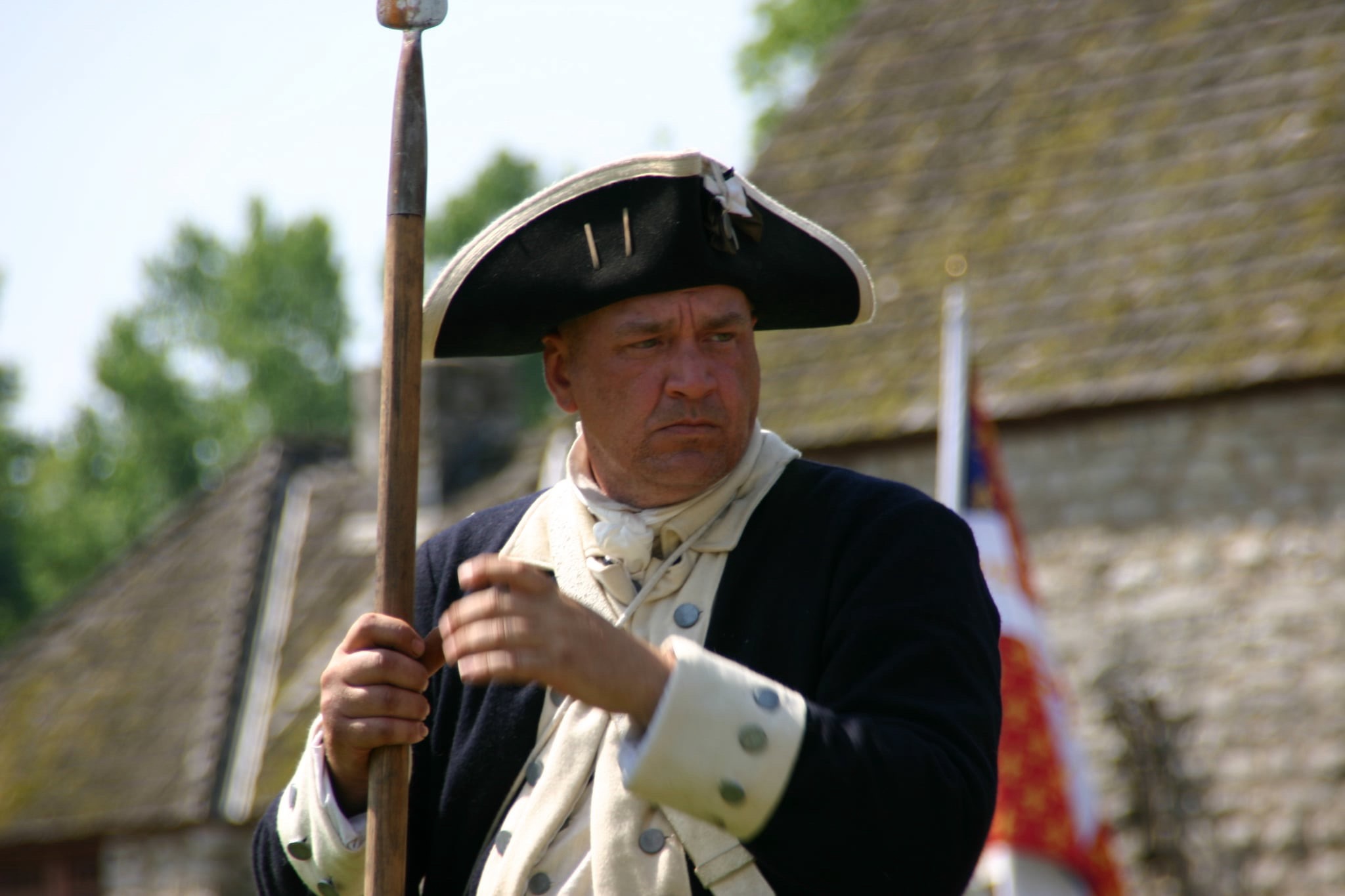 18th Century Continental Army Military Cocked Hat for Revolutionary War Reenactors