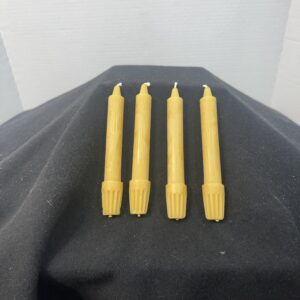 Colonial Beeswax Candles for Authentic 18th Century Home Lighting and Reenactments