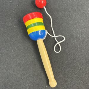 Handcrafted Wooden Cup and Ball Game